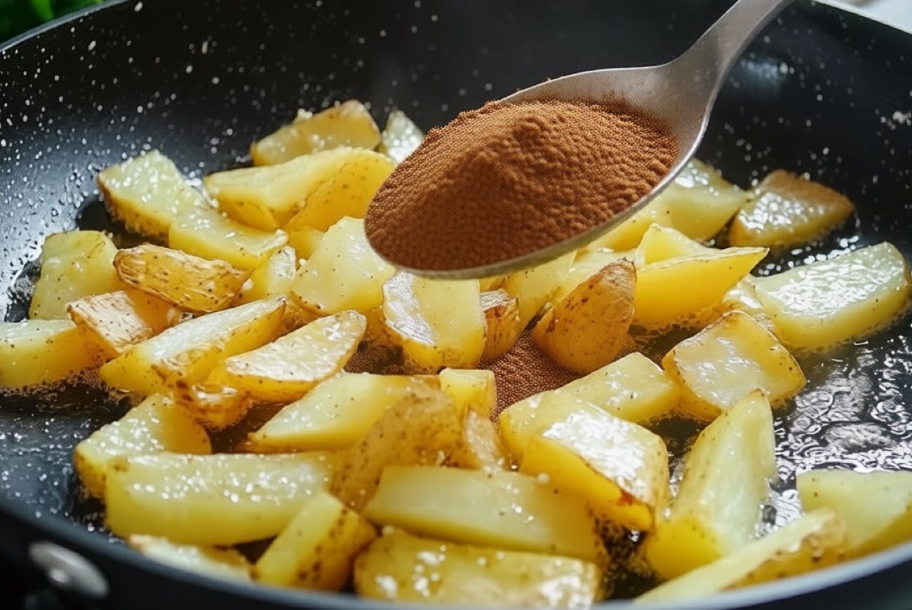 Чем посыпать жареную картошку вместо соли: простая альтернатива, которая покорит даже гурманов