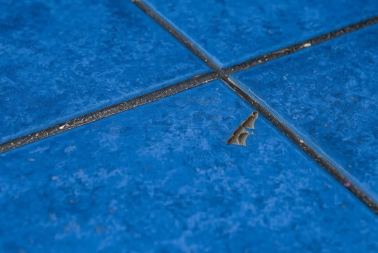 Что делать, если на напольной плитке появились сколы: поможет ватная палочка