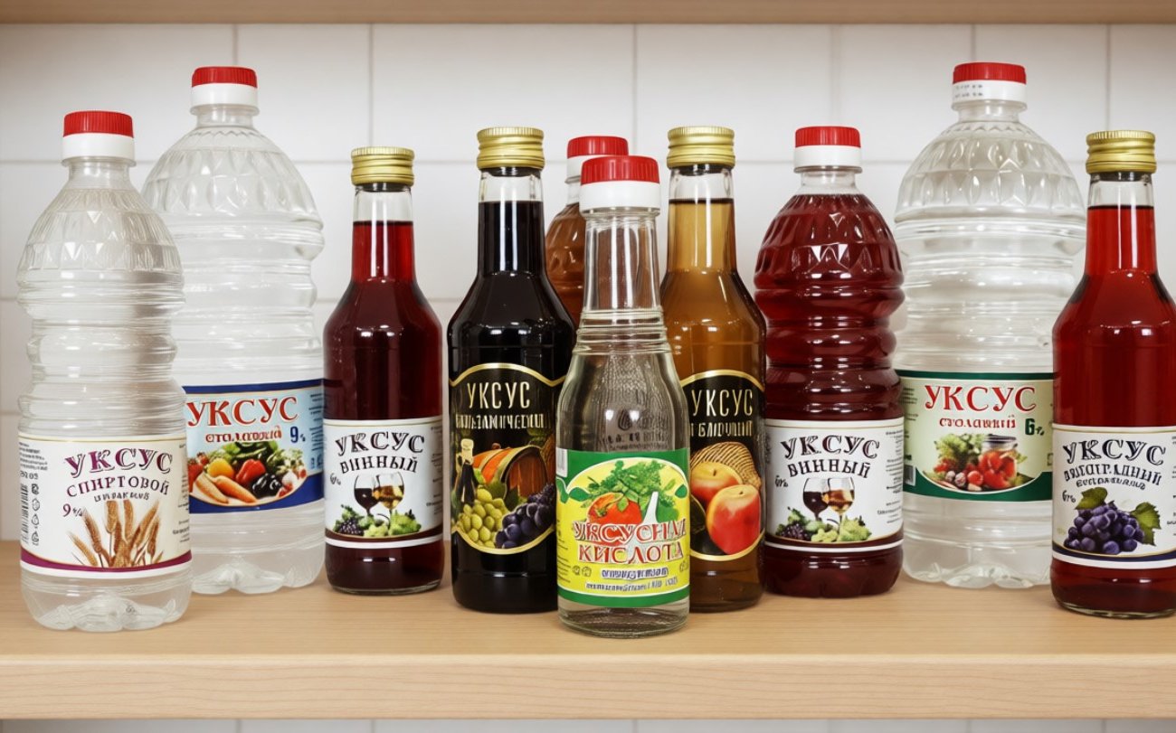 В чем разница красного, белого и бальзамического уксуса: простое объяснение для каждой хозяйки
