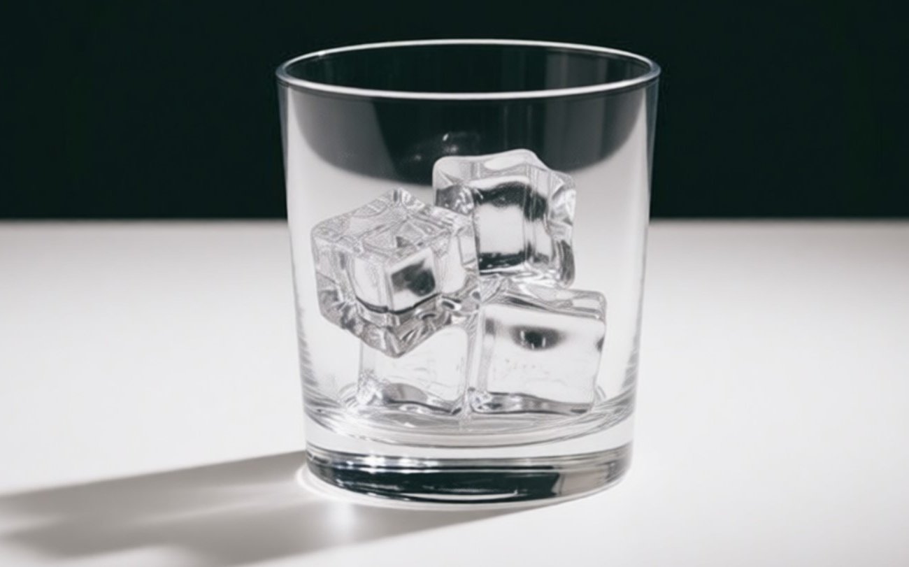 Кубики льда получатся прозрачными как стекло: хитрость заморозки воды