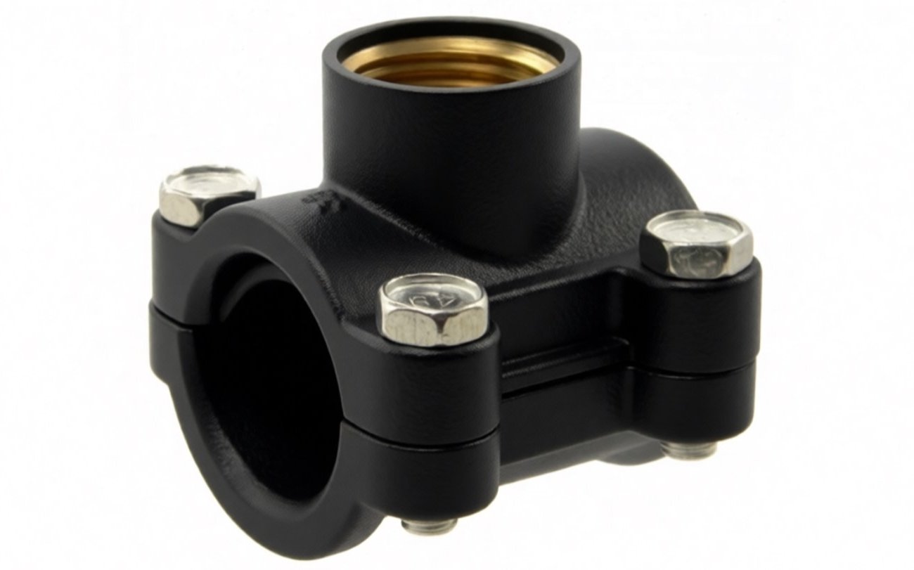 Как сделать врезку в трубу без сварки и вызова мастера: стояк перекрывать не придется