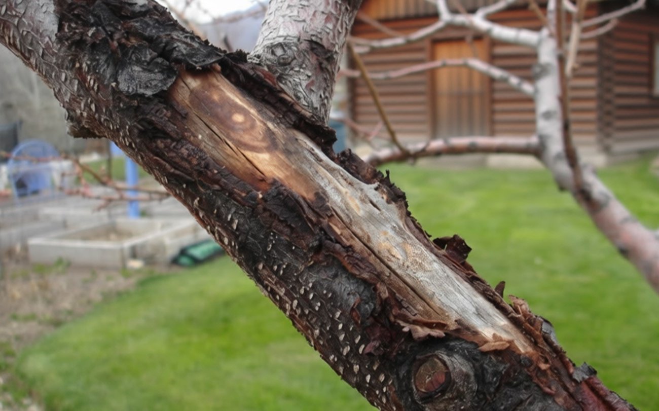 Почему трескается кора на плодовых деревьях и как это исправить: простые решения от опытных дачников