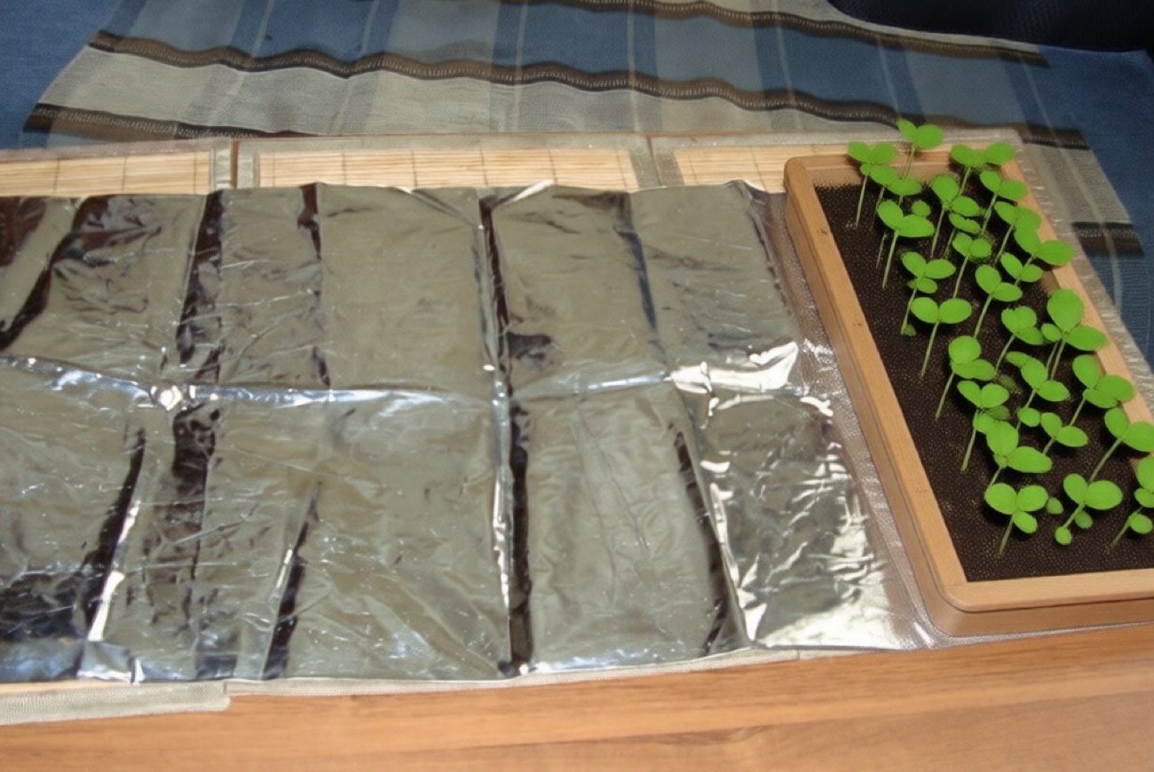 Как фольга помогает вырастить идеальную рассаду без затрат: запомните полезный трюк