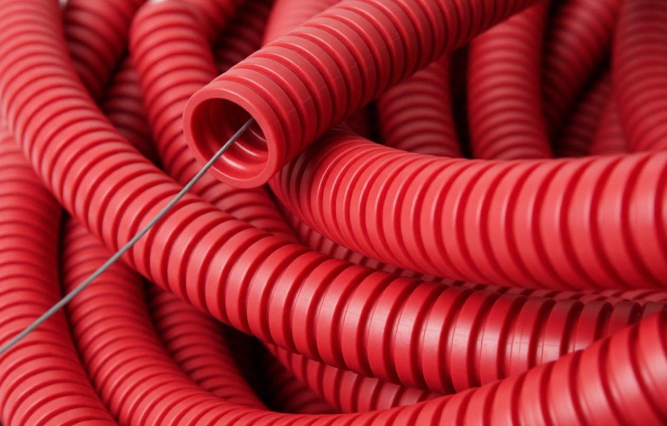 Серая, красная или черная гофра: в чем разница и какую выбрать для проводки