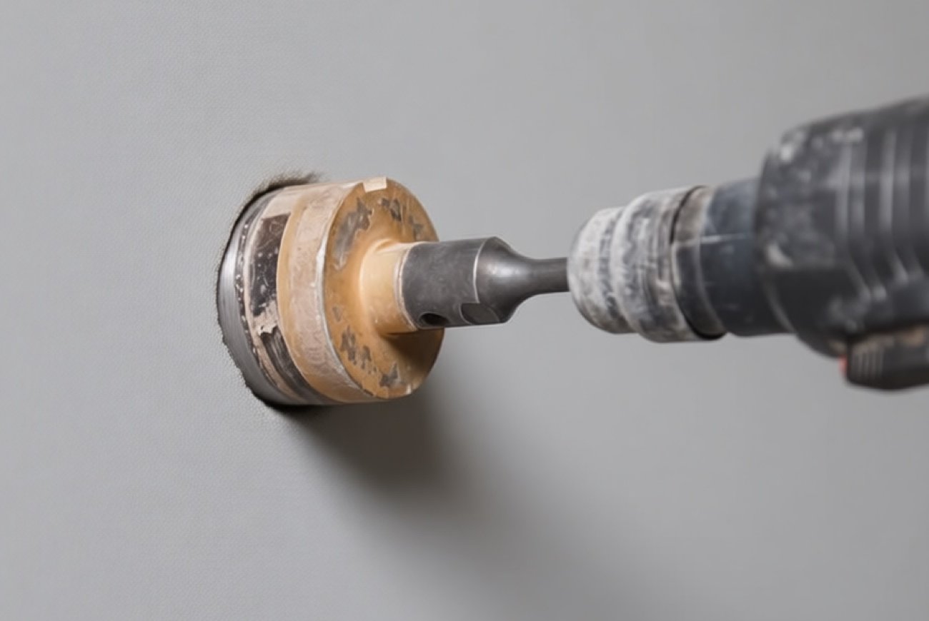 Как высверлить отверстие для подрозетника своими руками: быстрый способ с минимумом инструментов