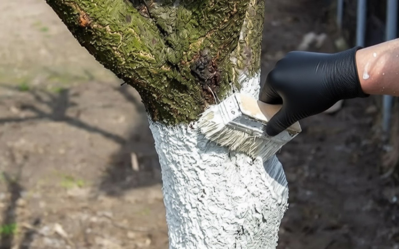 Как побелить деревья весной и не потратить время впустую: запомните типичные ошибки садоводов