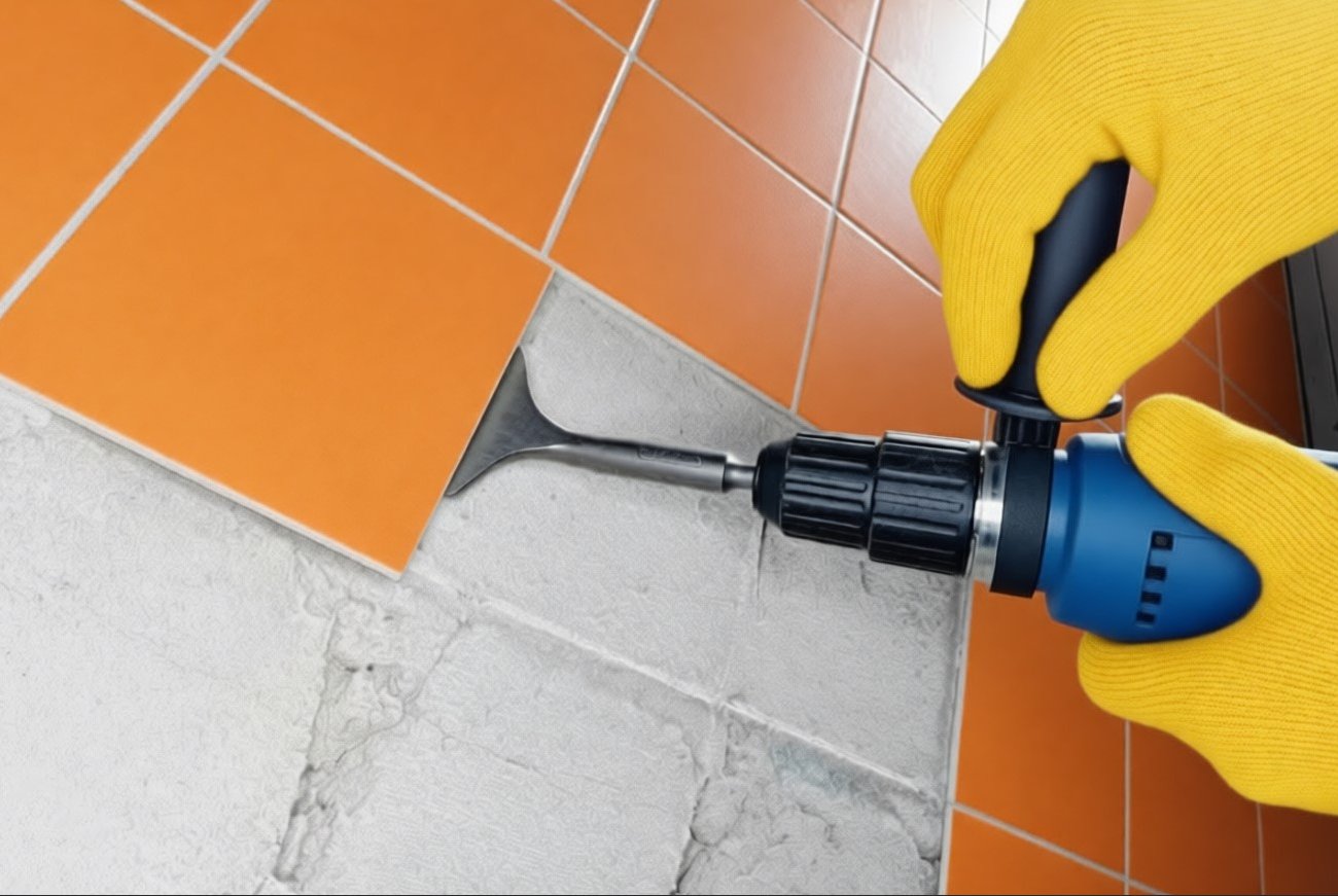 Как снять старую плитку со стены без повреждений: 3 проверенных способа от опытных строителей