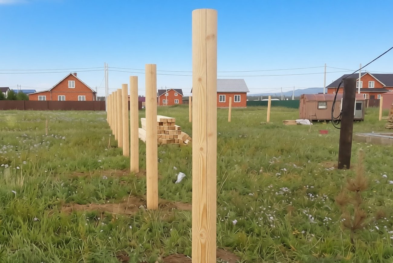 Деревянные столбы простоят 40 лет и не сгниют: запомните два надежных метода сохранить древесину