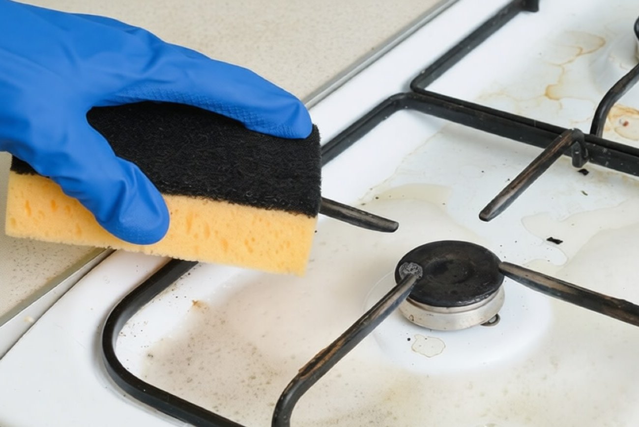 Как отмыть старые капли жира за 5 минут: проверенный метод без дорогих средств