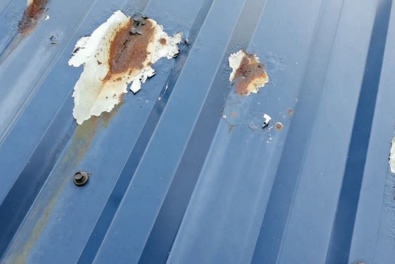 Как убрать ржавчину с профнастила без замены: простой способ с подручными средствами