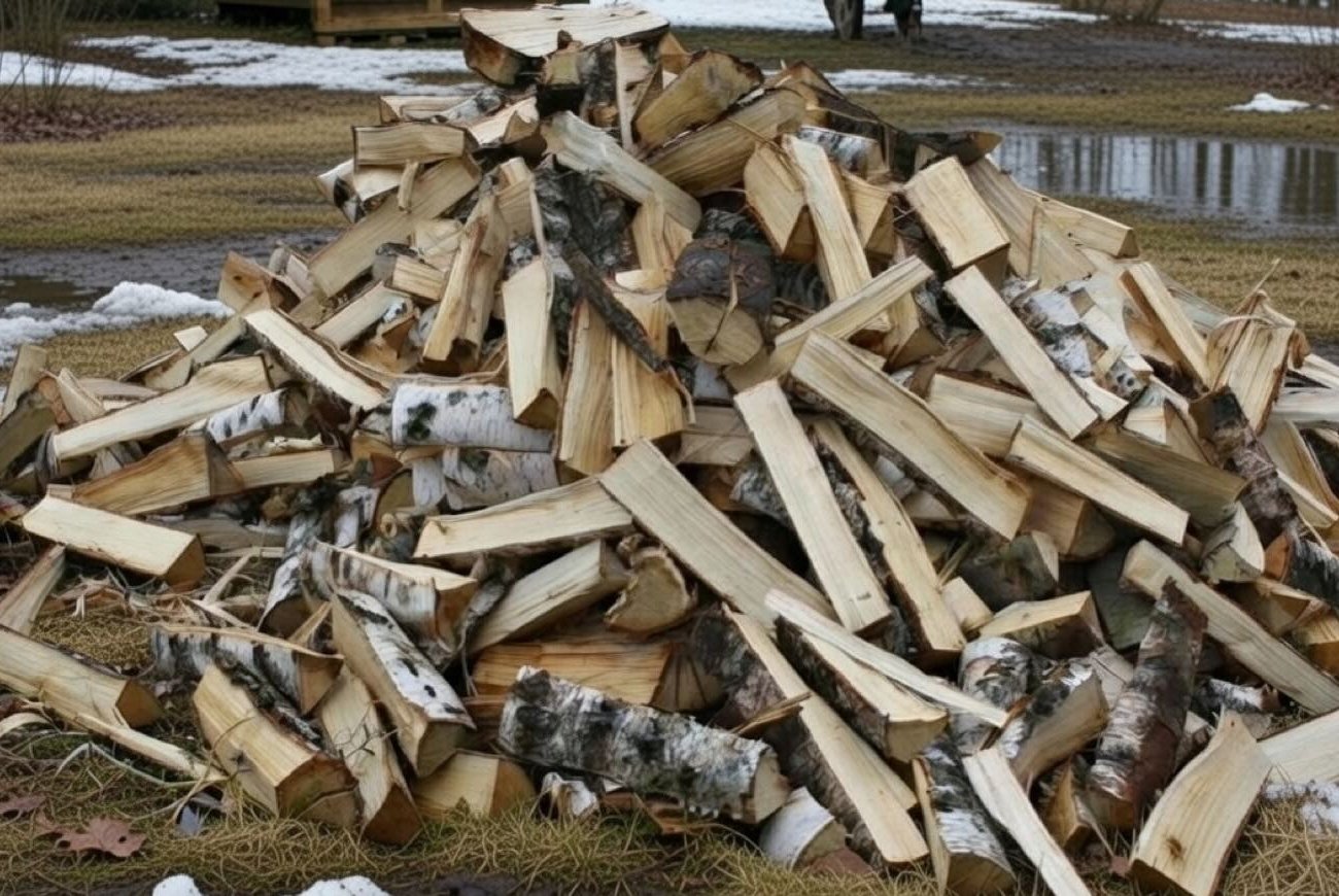 Как колоть дрова так, чтобы они не разлетались во все стороны: три простых способа
