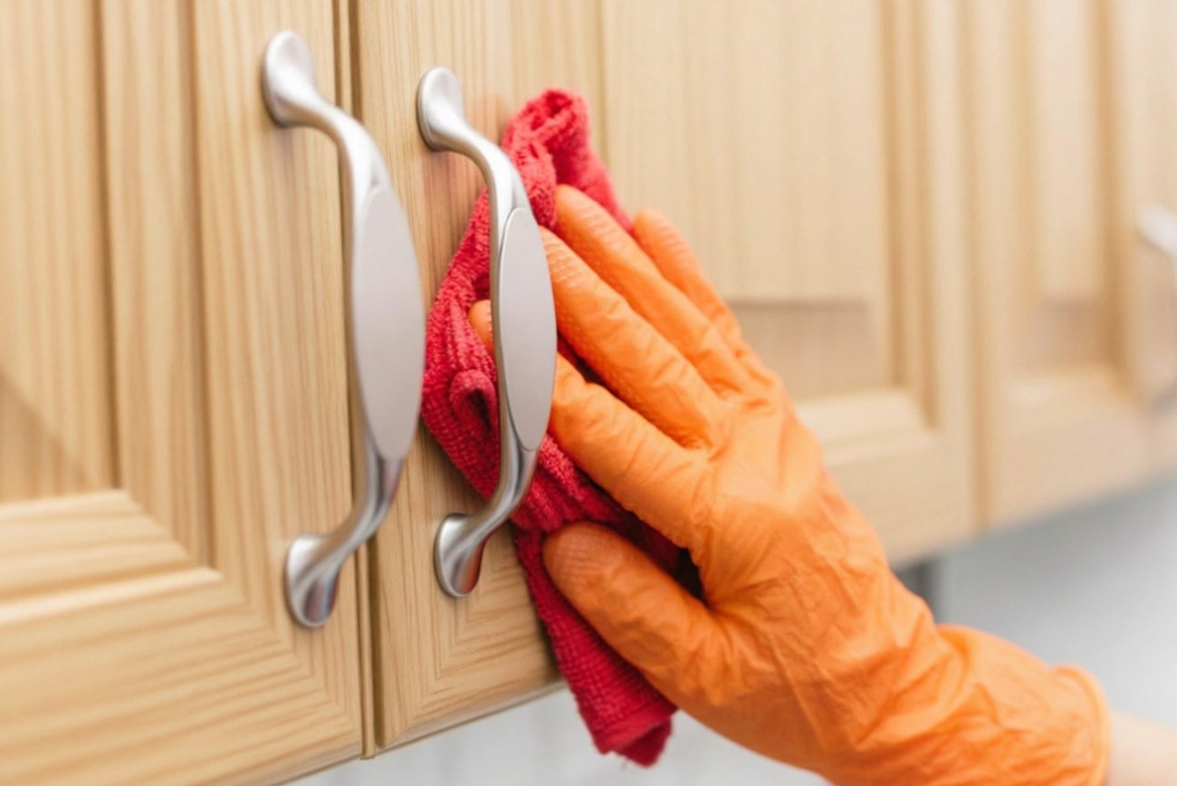 Как очистить кухонный фасад от жира за 10 минут: простое домашнее средство без соды