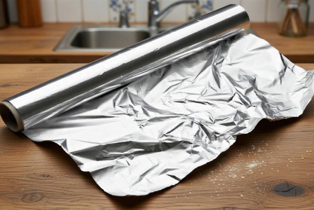 Как правильно заворачивать еду в фольгу: оказывается, блестящая и матовая стороны работают по-разному