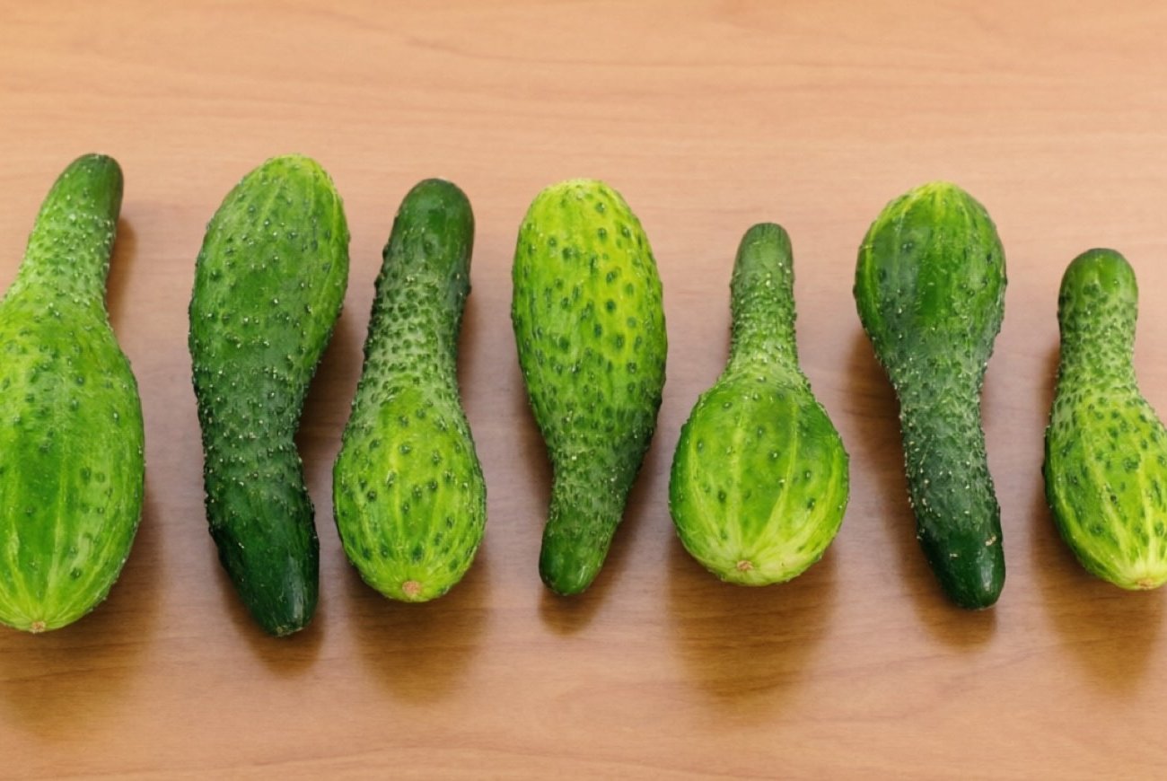 Почему огурцы растут в форме груши и как это исправить: способ опытных дачников