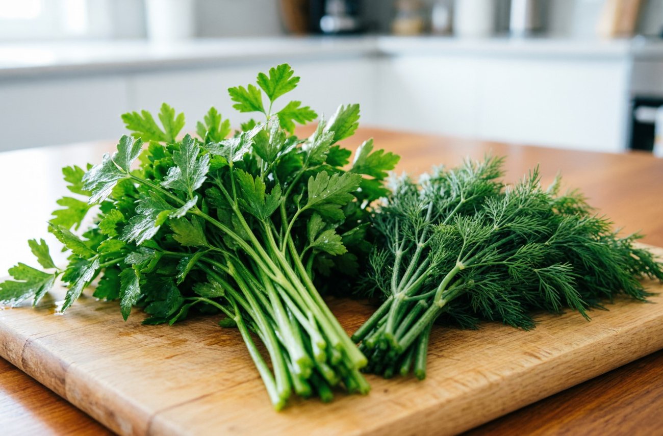 Как продлить свежесть петрушки и укропа: простой способ без заморозки и консервации