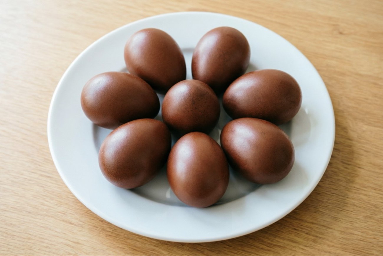 Пасхальные яйца будут изумительного шоколадного оттенка: никакой химии - поможет домашний напиток