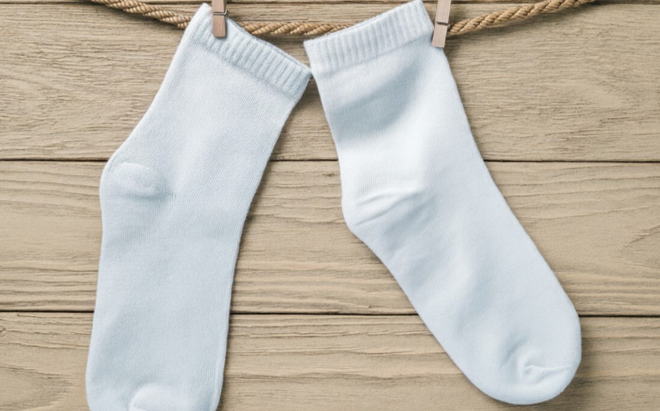 Как вернуть белым носкам белоснежный вид без агрессивной химии: три простых секрета опытных хозяек