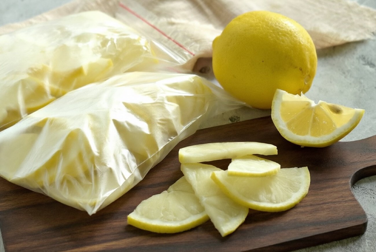 Что будет, если заморозить лимон целиком: хитрость опытных хозяек