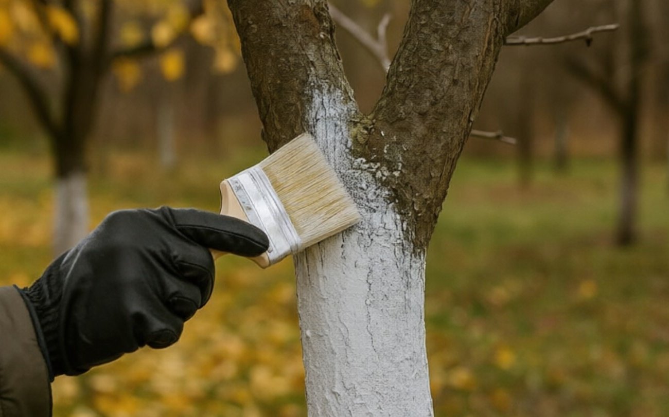 Побелка для деревьев держится весь сезон: 4 простых способа, которые использовали ещё наши бабушки